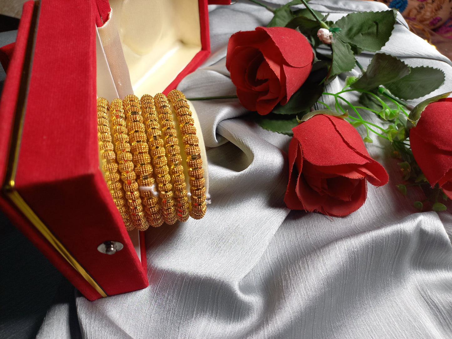 Golden Radiance Bangles