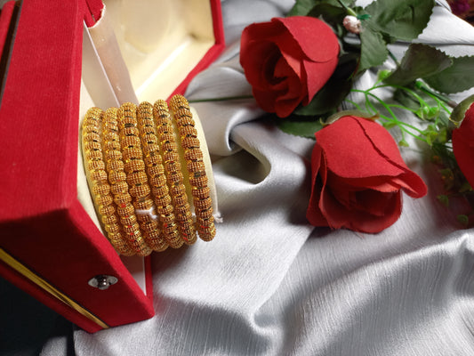 Golden Radiance Bangles