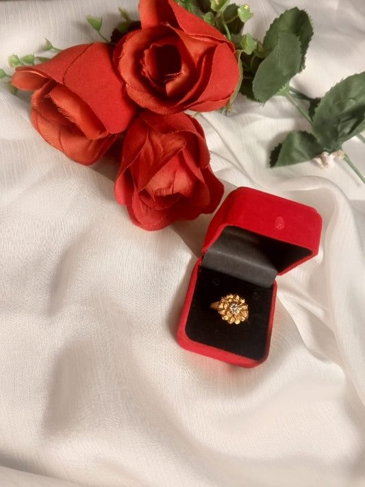 Gold Plated Rings – Elegant Gold Polished Fine Quality Latest Design