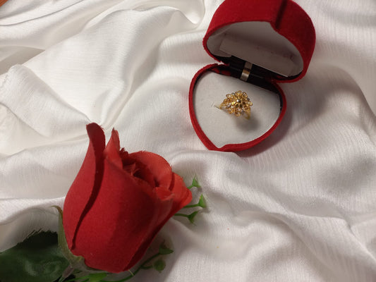 Gold Plated Rings – Elegant Gold Polished Fine Quality Latest Design